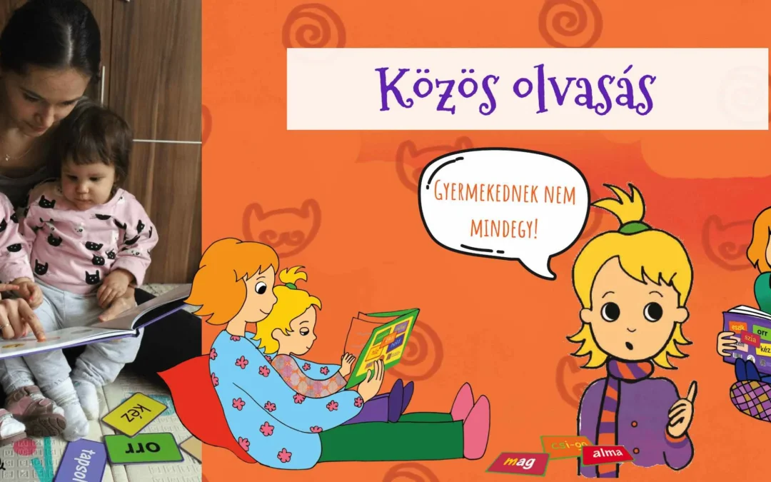 Közös olvasás, vagy felolvasás? Gyermekednek nem mindegy