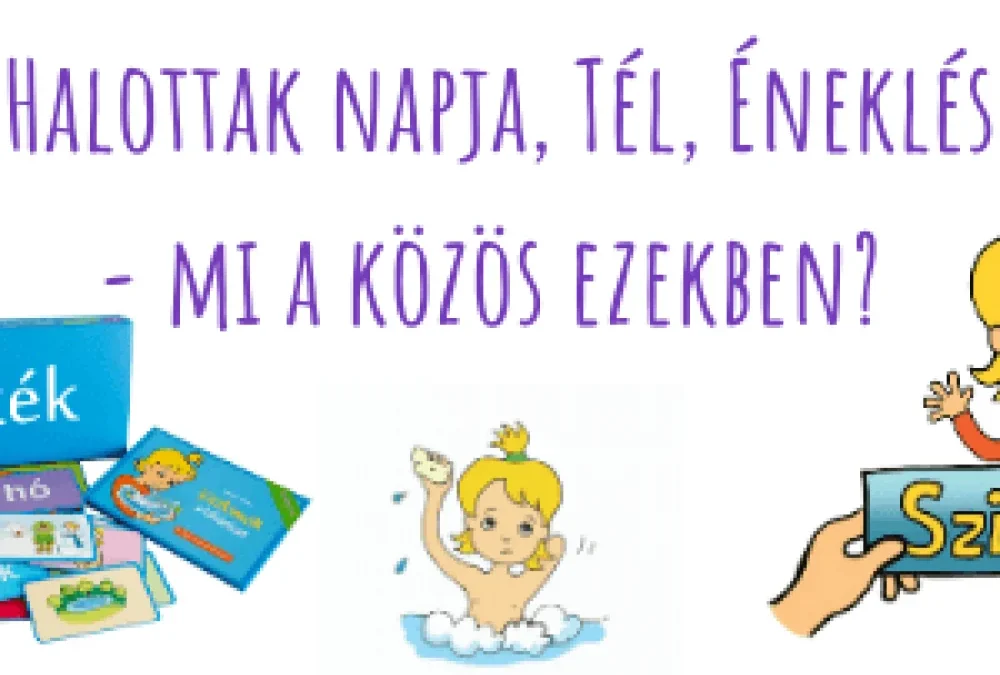Halottak napja, készülődés a télre, közös éneklés
