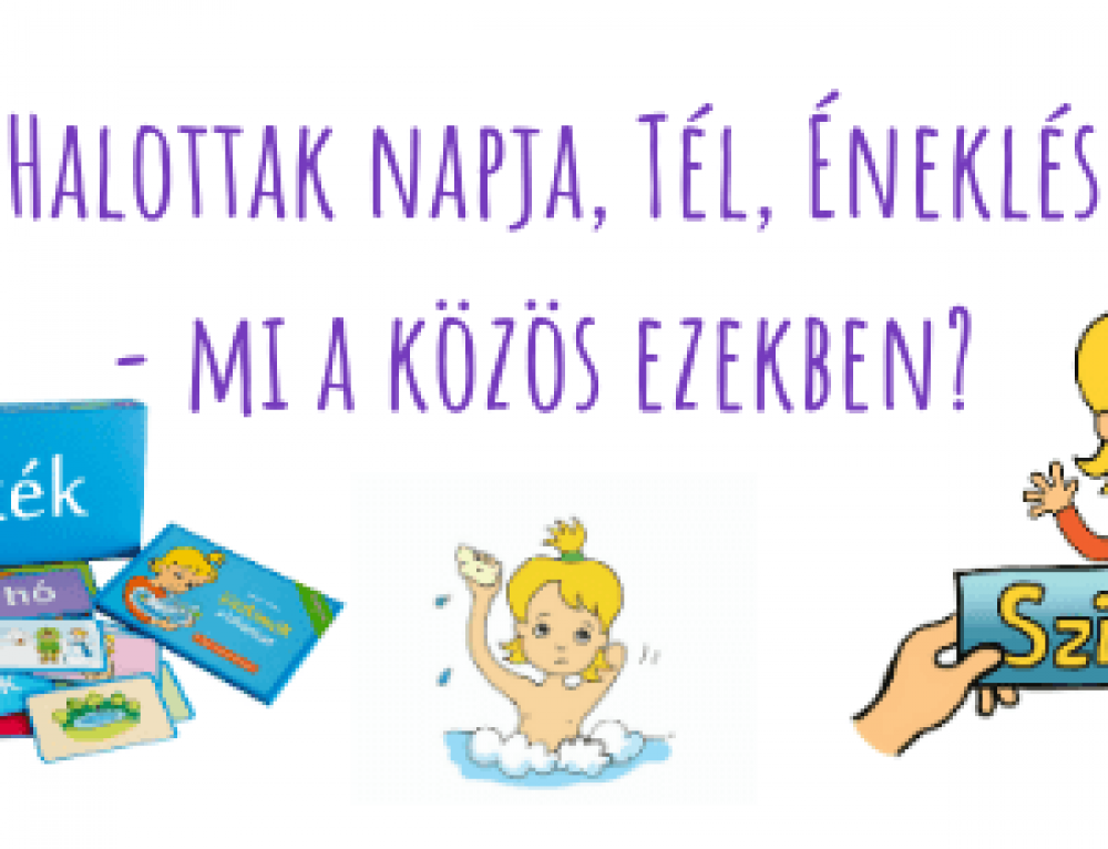 Halottak napja, készülődés a télre, közös éneklés