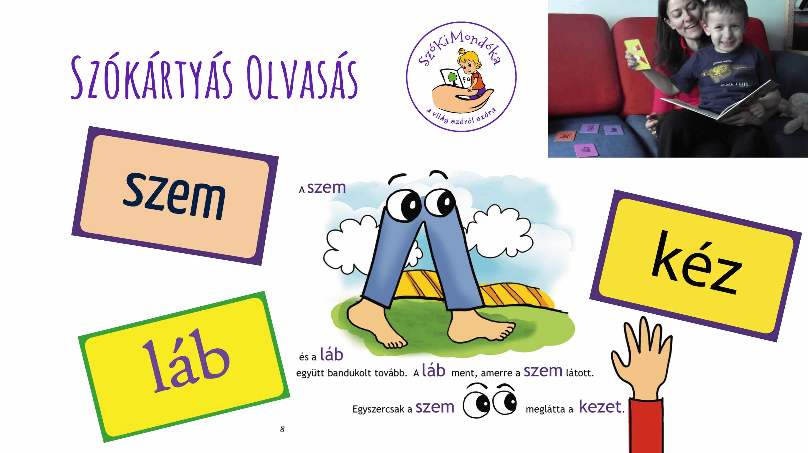 Szókártyás olvasás