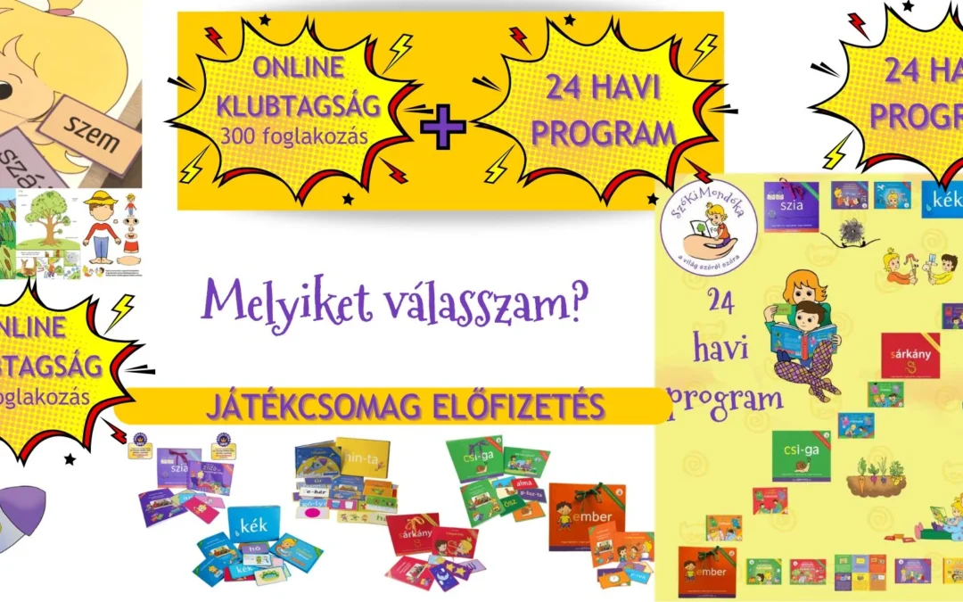 Újdonságok a SzóKiMondóka háza tájáról