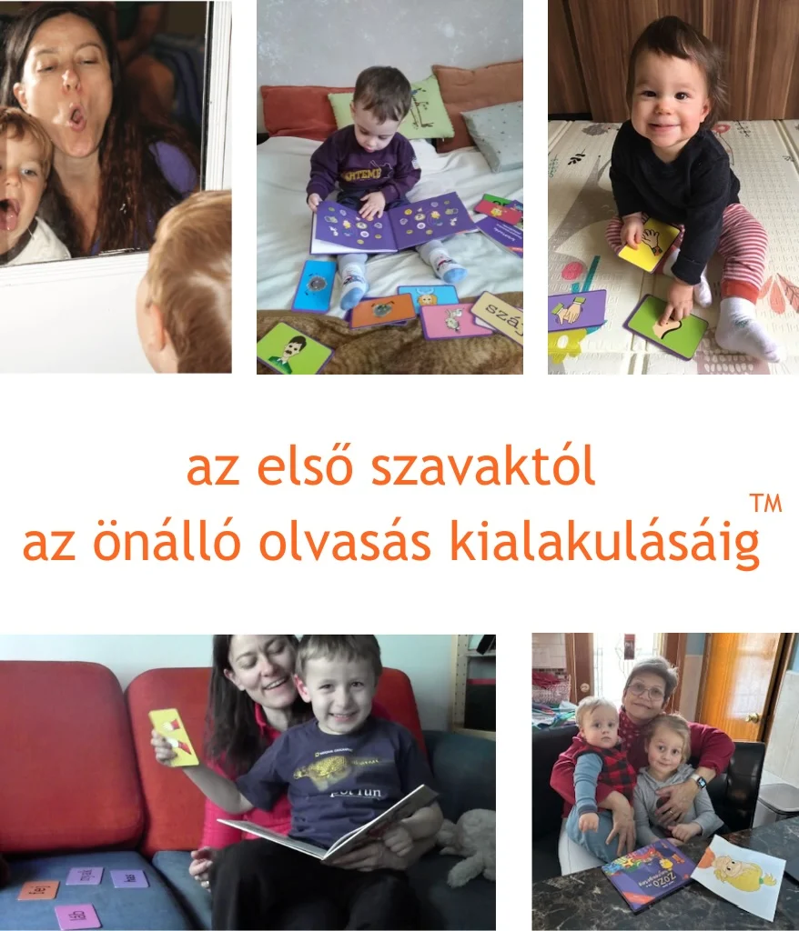 az első szavaktól az önálló olvasás kialakulásáig - 1