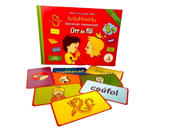 Orr és fül szókártyás változat