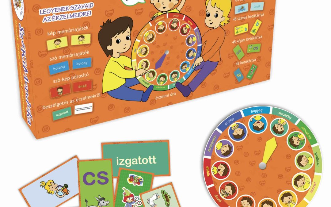 Szavak, betűk, érzelmek szókártyás játék – megjelenés előtt