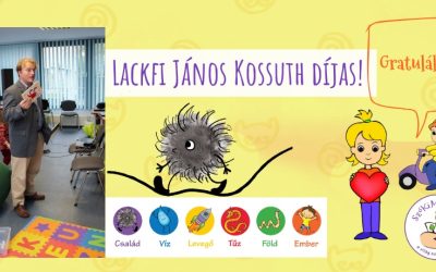 Kossuth díjat kapott Lackfi János a SzóKiMondóka meseírója