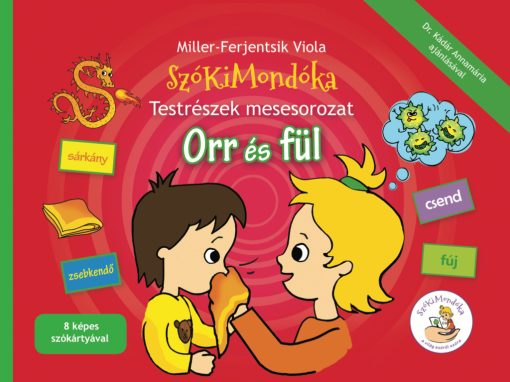 Testrészek: 3. Orr és fül – szókártyás kiadás