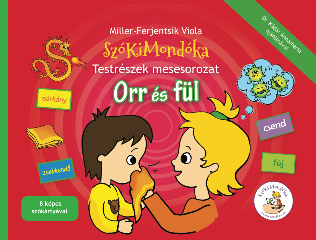 Testrészek: 3. Orr és fül - szókártyás kiadás