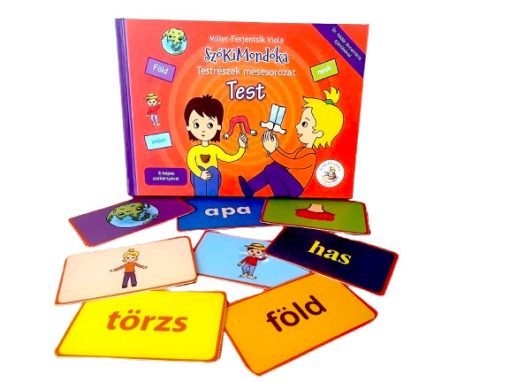 Testrészek: 5. Test mese – szókártyás kiadás