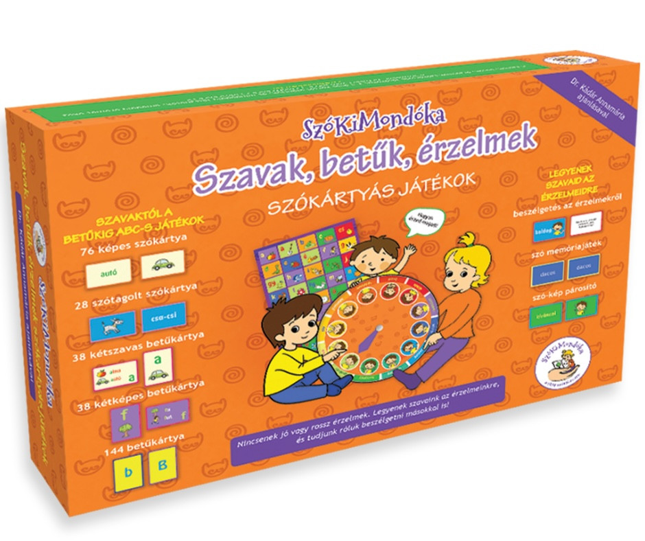 Szavak, betűk, érzelmek szókártyás játék - Image 2